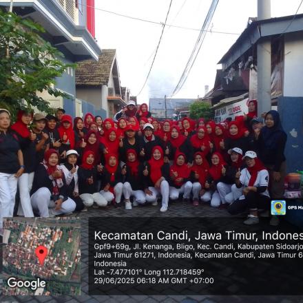 SENAM SEHAT KAMPUNG OLAHRAGA DESA BLIGO DI RT. 14
